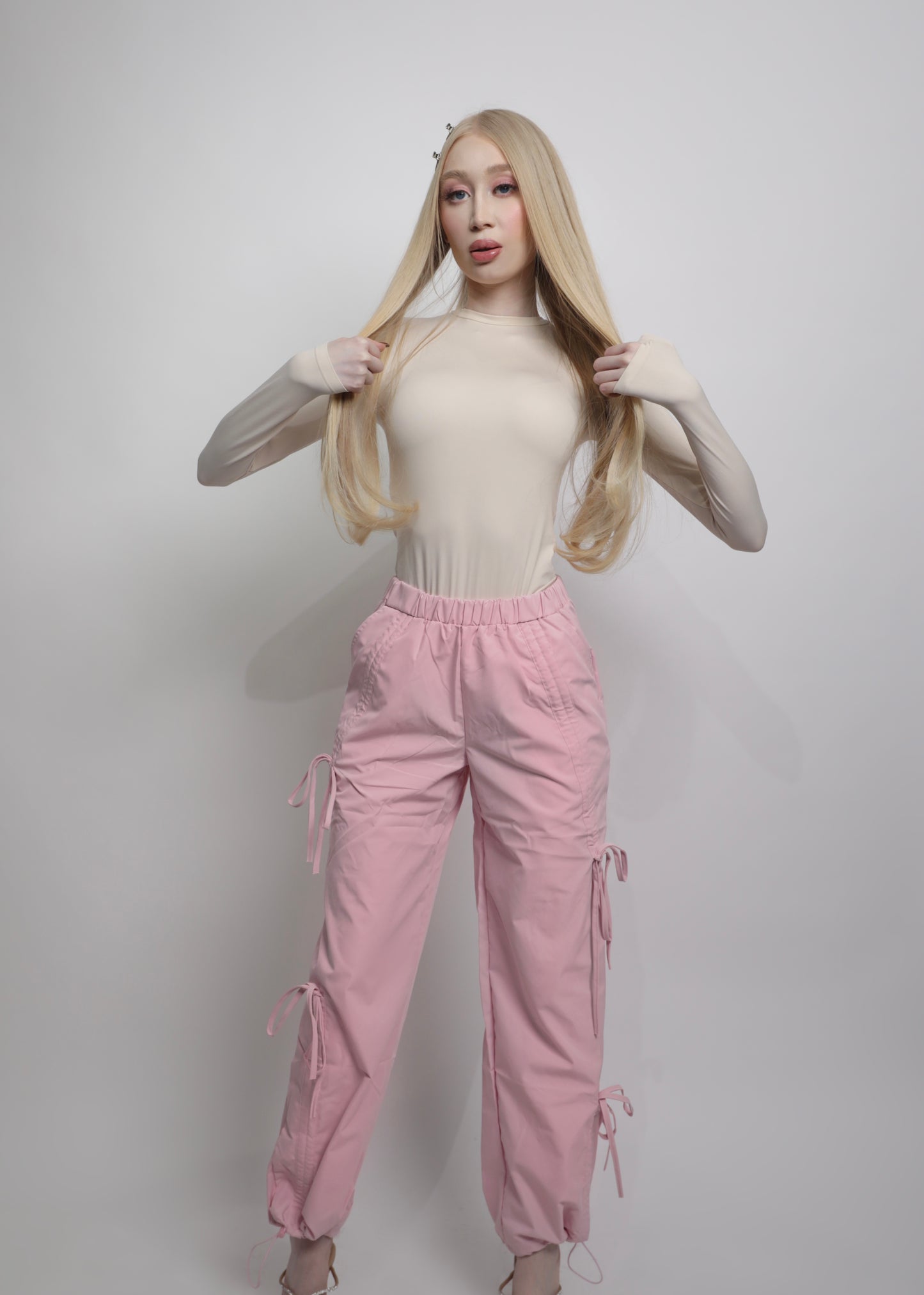 Baby Pink Joggers