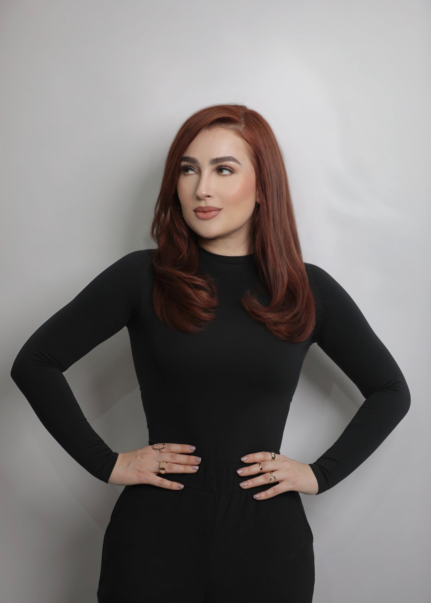 Long Sleeve Bodysuit (Black)