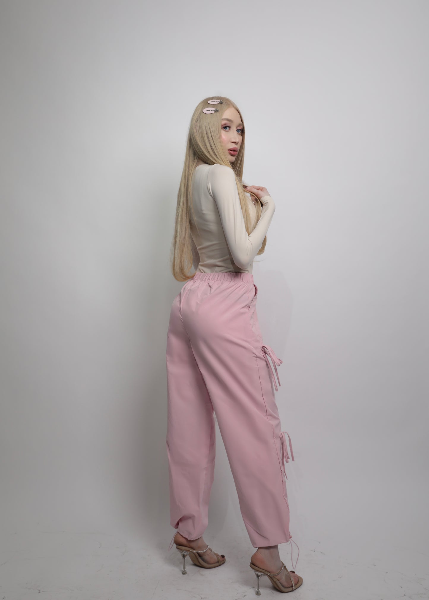 Baby Pink Joggers
