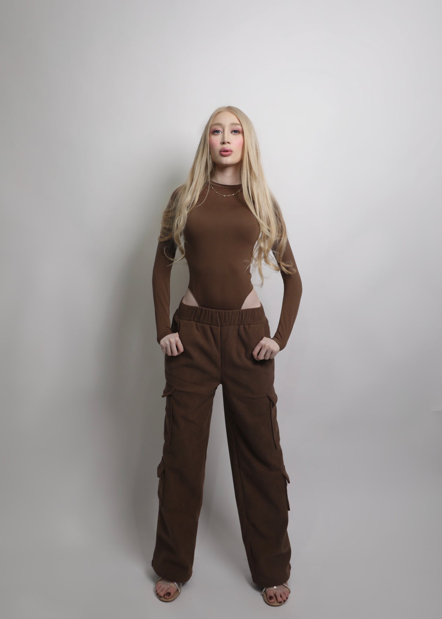 Brown Cargo Pants