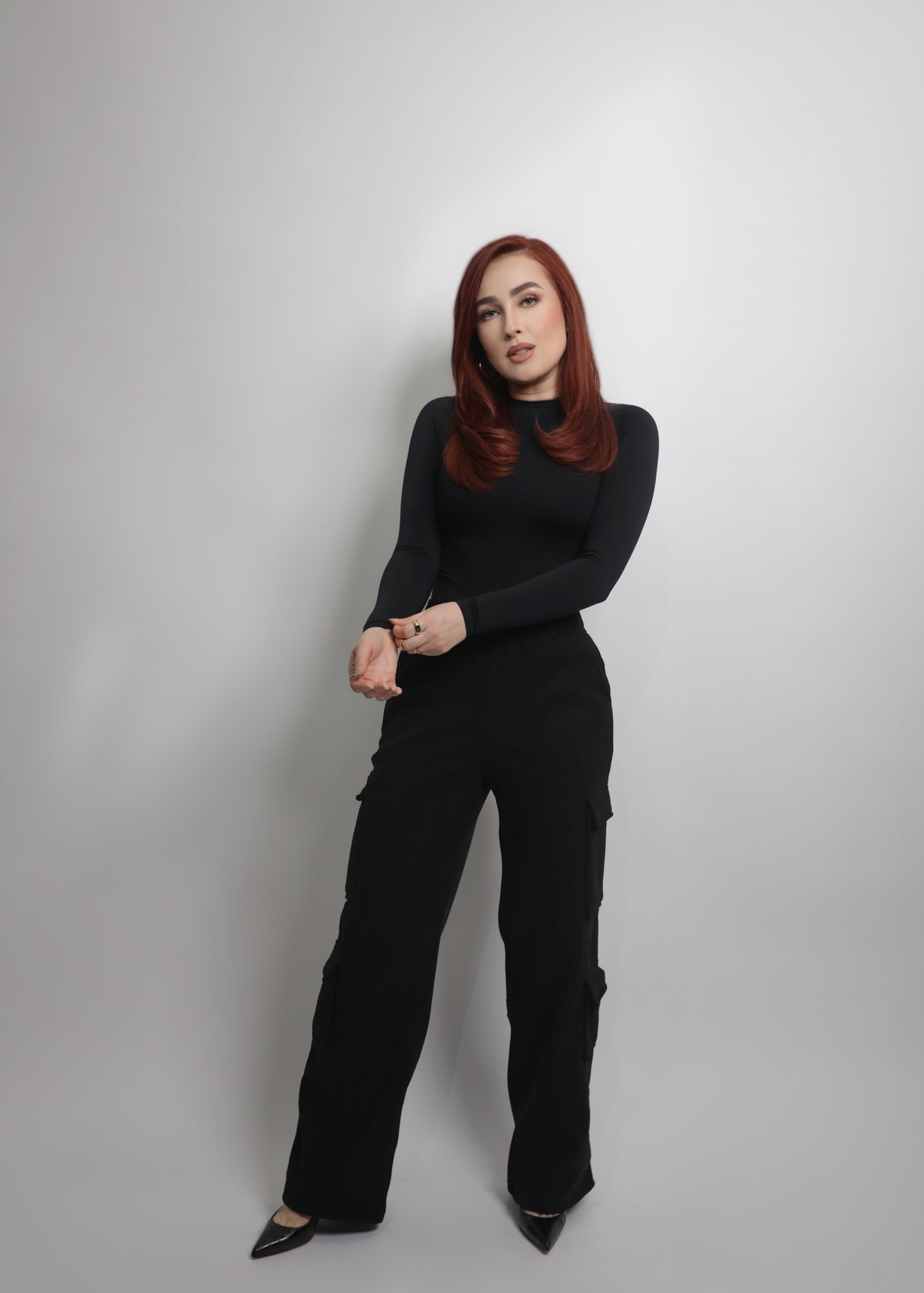 Black Cargo Pants