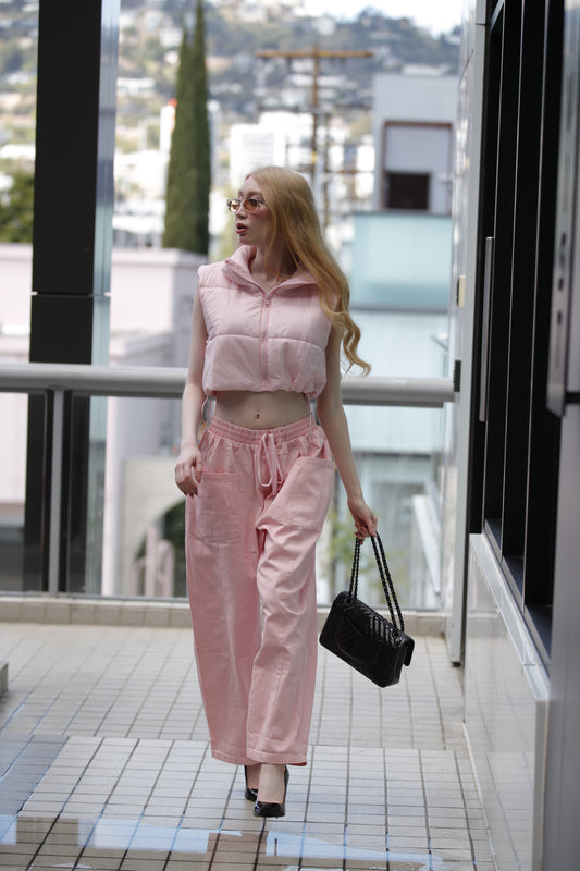 Pinky Cargo Pants