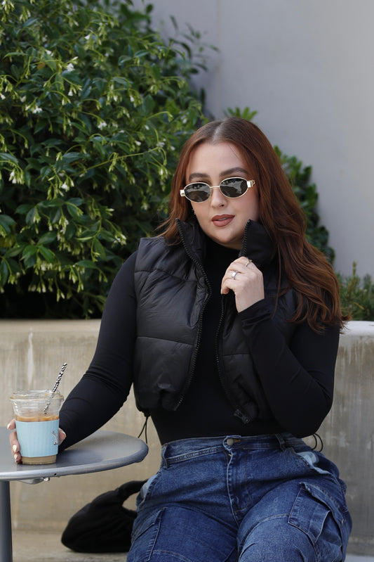 Puffer Vest (Black)