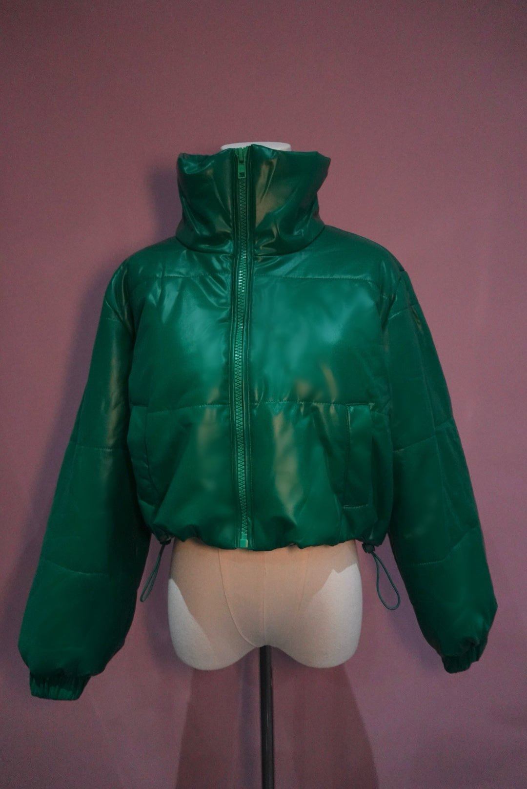 Green Puffer Jacket